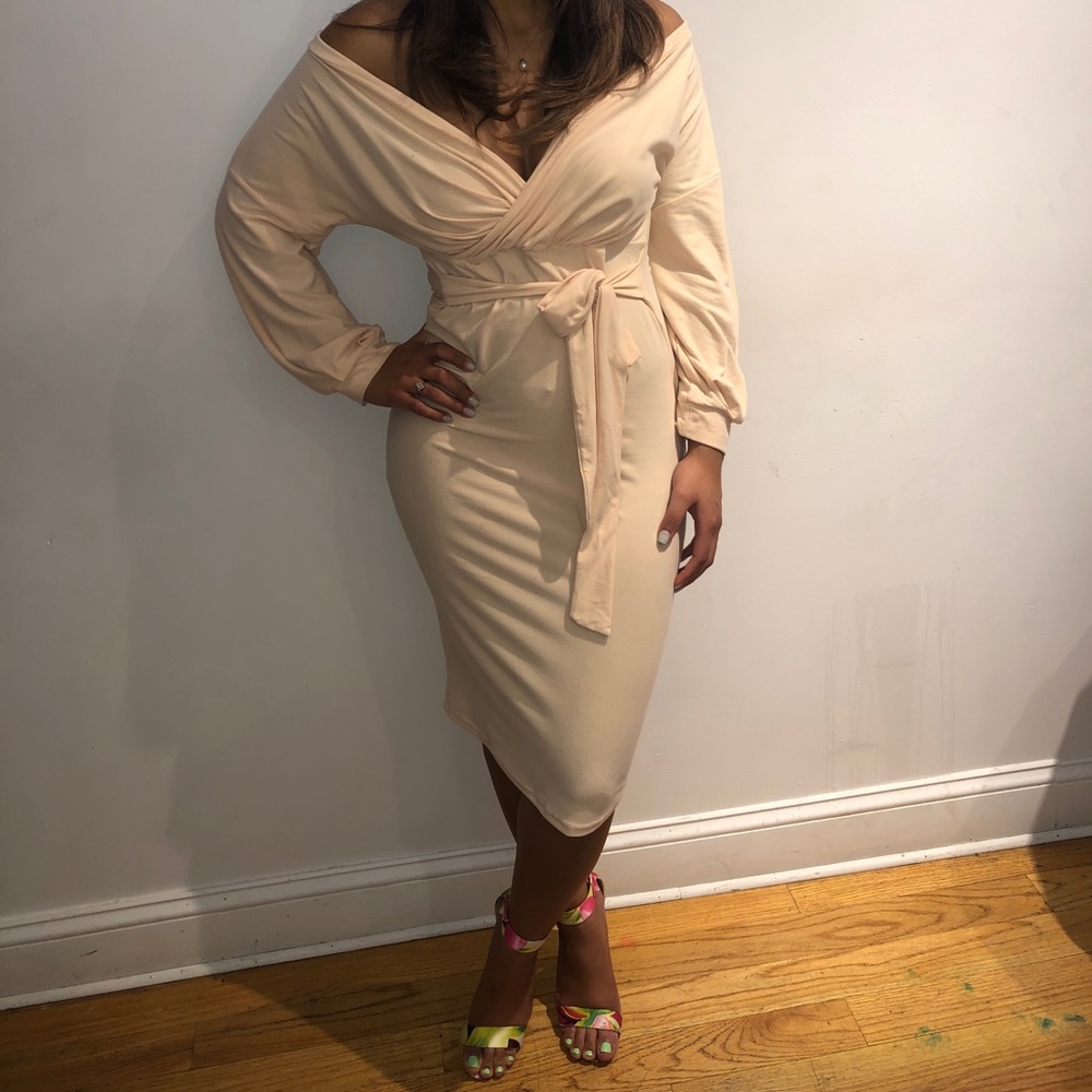 Beige dress